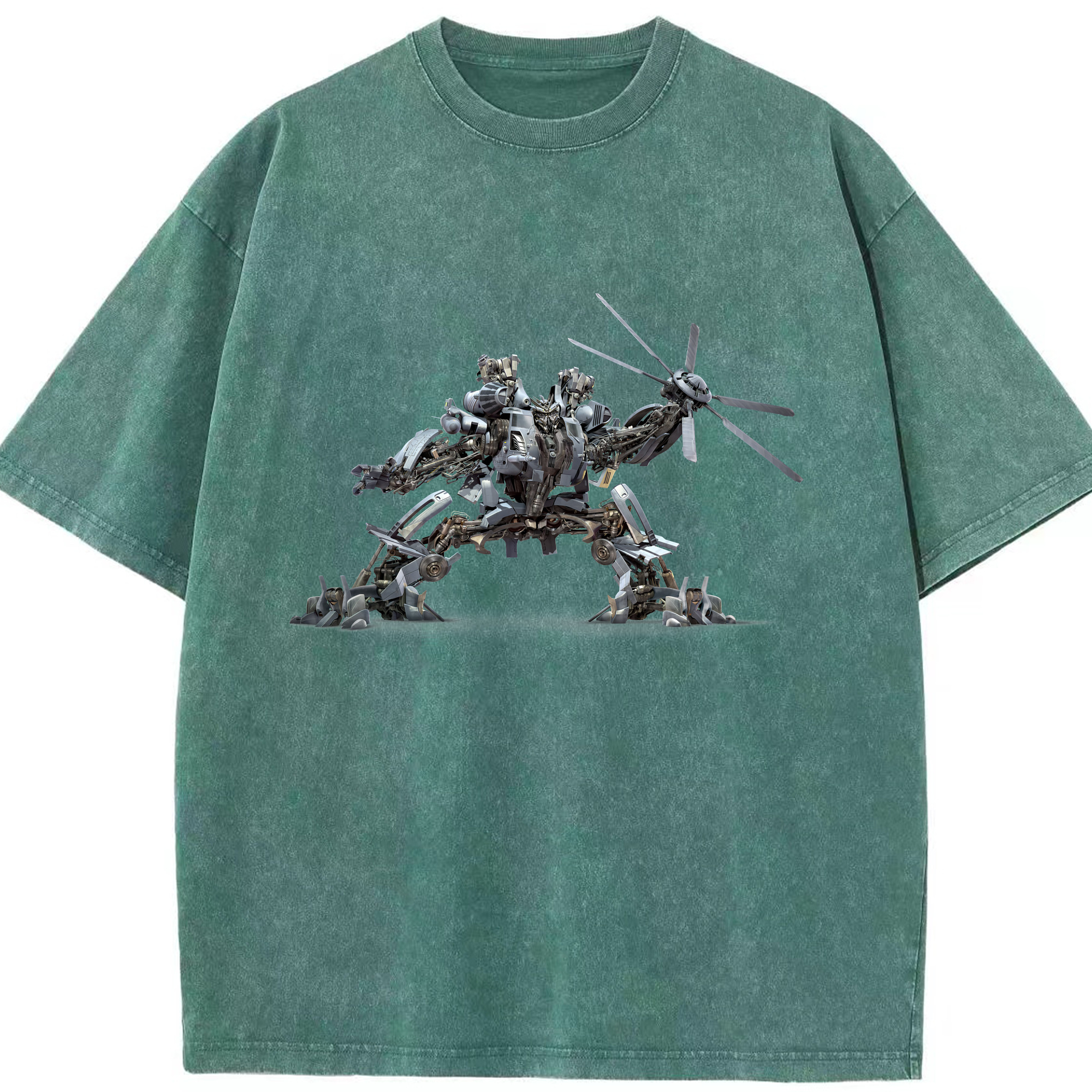 （画像用） Transformers トランスフォーマー 綿100% ヴィンテージ風 半袖Tシャツ（フロントプリント）